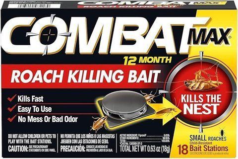 Захист від тарганів Пастки COMBAT MAX.(18 шт.) Пастки Комбат Макс, Combat диски 56 фото