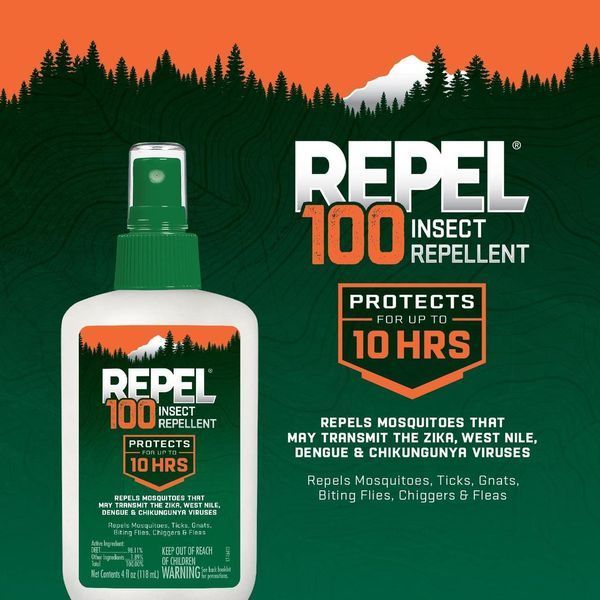 Спрей проти комарів REPEL 100 Insect Repellent 156 фото