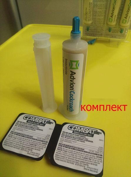 Комплект від тарганів Дюпонт+Комбат. Advion, Dupont, Combat пастки 10 фото