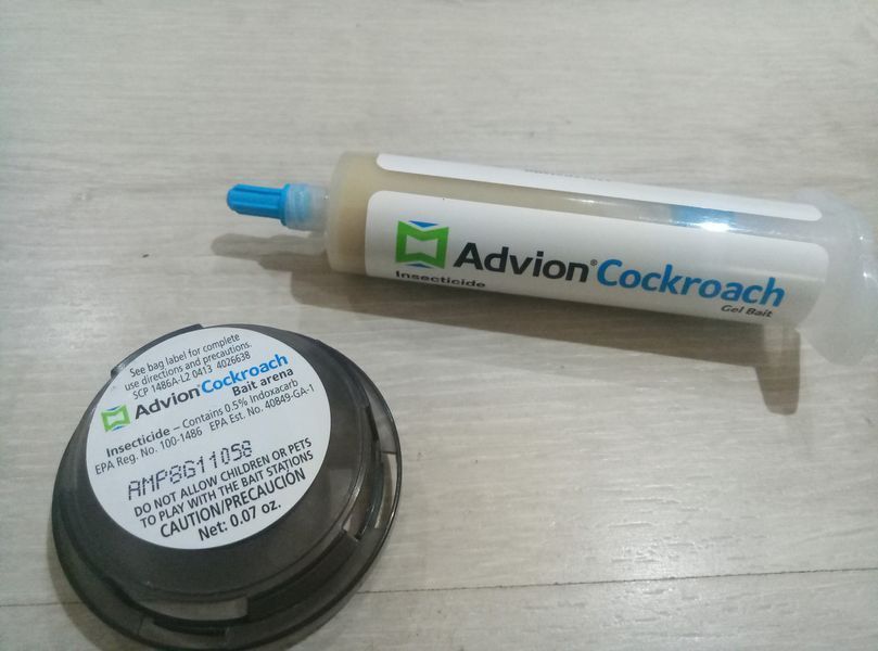Комплект від тарганів Гель Dupont Advion. Засіб від тарганів + 3 пастки 11 фото